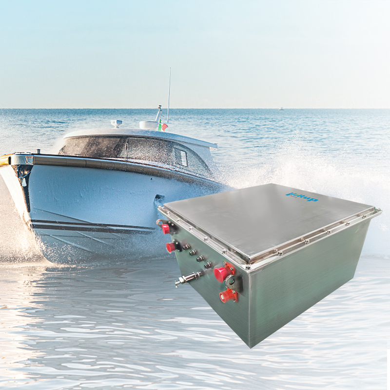 Voltup 51.2v 204AH 16S LFP Lithium ion Battery for Marine Boat ev Boats Featured Image